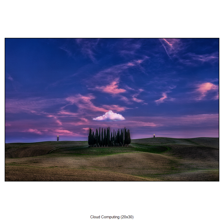 Cloud Computing (20x30) Fine Art Photography by Sam Dobrow