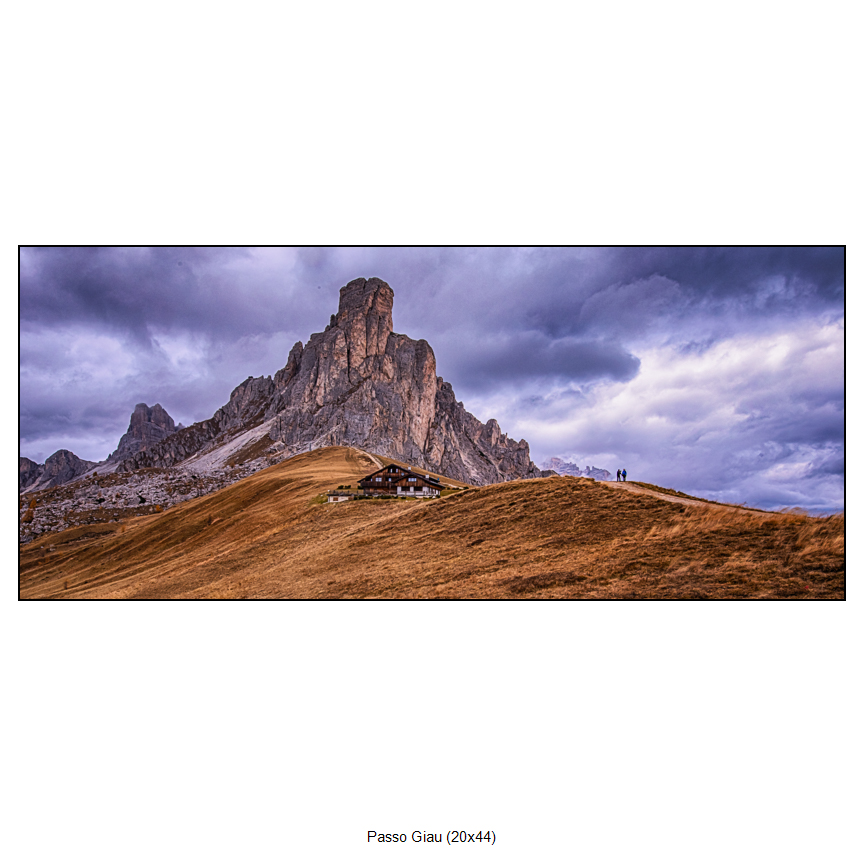 Passo Giau (20x44) Fine Art Photography by Sam Dobrow